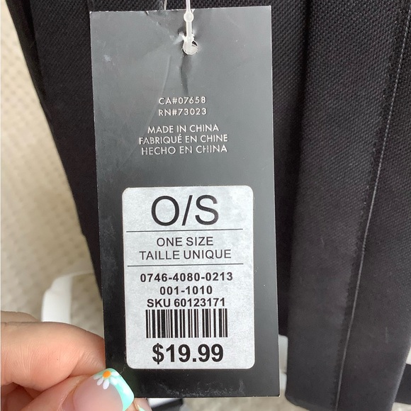 LA EXPRESS New Black Backpack with Front Pocket NWT - Picture 14 of 15